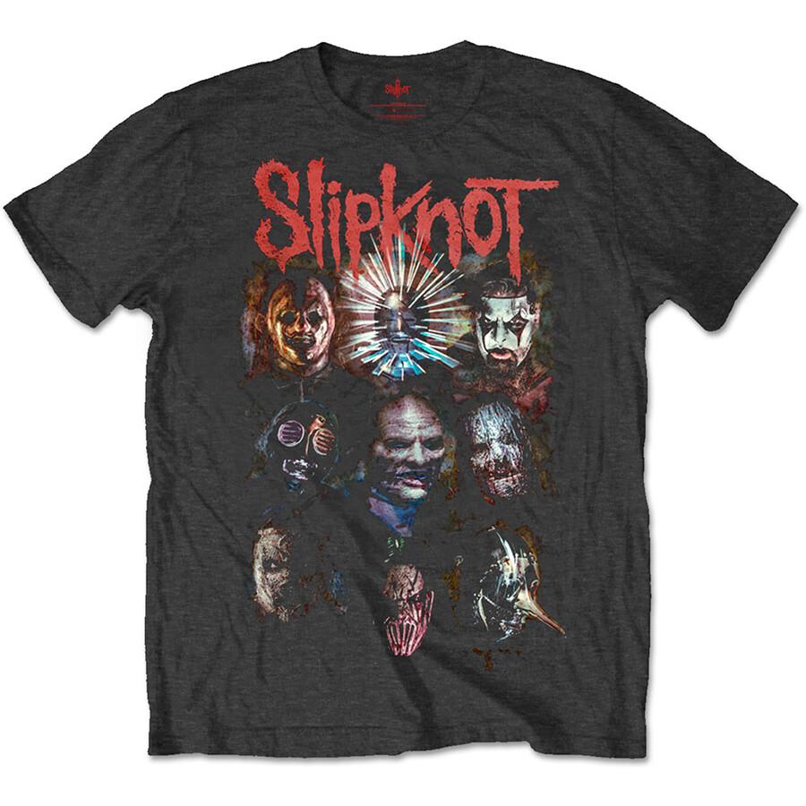 Slipknot - Prepare For Hell - Тур 2014-2015 - Черная футболка Унисекс футболка XXXXL
