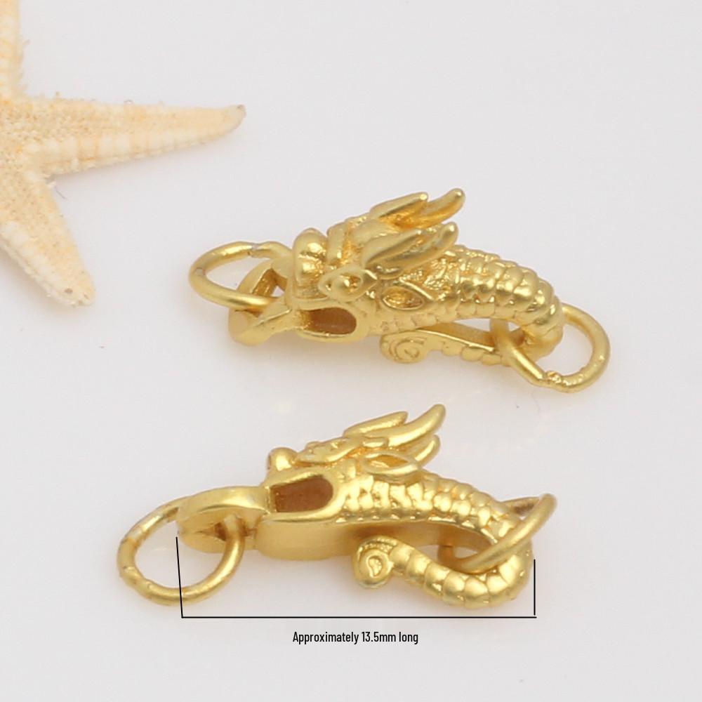 Sand Gold Plated S-Shaped Bracelet & Necklace Connector