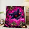 Stained Glass Pika Fantasy Blanket Flannel Blanket for bed, sofa, Camping, Hiking, Picnic Essentials, gift for family Fan gifts