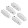 10pcs Door Catch Holder RV Door Hatch Door Hatch Door Catch Latch RV Camper Camper Trail Travel Luggage White