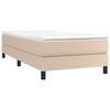 Maison Exclusive - Sommier à lattes de lit avec matelas Cappuccino 90x200 cm
