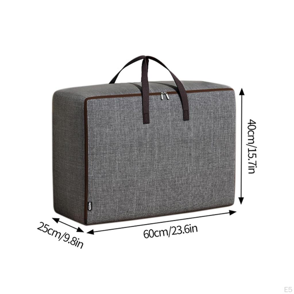 Bins Clothes Storage Bag Blanket Organizer for Bedroom