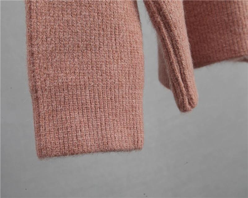 Hirsionsan Turtleneck Thick Sweater Women 2023 New Winter Warm Elegant Ladies Pullovers Warm Soft Cusual Jumper Soft Tops Oversized Solid Sweaters