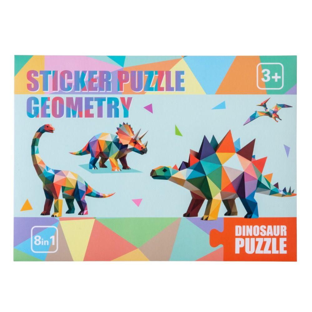 Educational Toys DIY Paste Material Kit Handmade Animals Sticker Book  Children