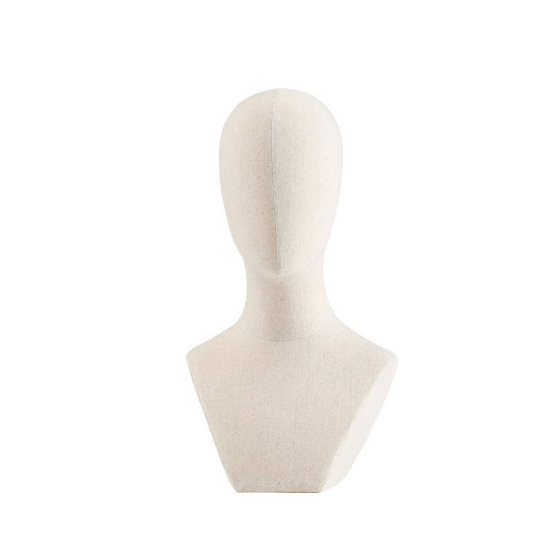 Hat & Jewelry Display Mannequin – Head Form for Store Props, Shawls, Wigs & Pins