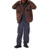 Oakley Jackets Men's Cocoa Brown Hooded Moderate Soft Shell FOA407693-33U