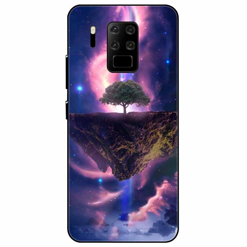 For OUKITEL C18 Pro C21 C21Pro Case Silicone Black Soft Protector Funda Capa for OUKITEL C21 Pro C18 Pro Cover TPU Cartoon Cover