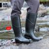 New Men's Long Tube Rain Boots Non-slip Mens Rubber Rainboots High Quality Waterproof Men Water Shoes Male Knee-High Rain Shoes