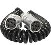 24V Male Female 7 Pin Waterproof Power Connector Truck Trailer Accessories Heavy Duty Plug