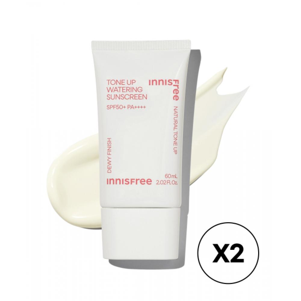 

Innisfree Tone Up Watering Sunscreen Spf50+ Pa4+ 60ml 2 FREE
