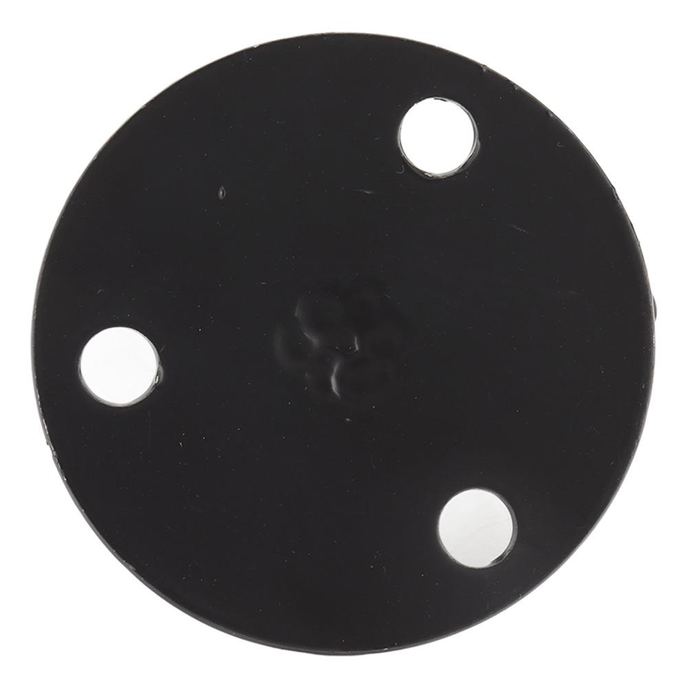 5 Pcs Black Pad Eye Plate Heavy Duty J Shaped Hook Practical Ceiling Mount Hanger Yoga Swings
