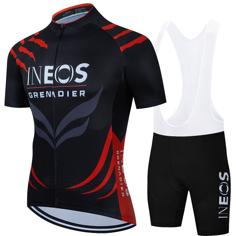 Sommer Atmungsaktiver Radanzug Träger Kurzarm Anzug Radanzug