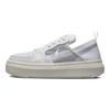 Nike Court Vision Alta Bianco Argento Metallizzato Sneakers da Donna Vela CW6536-102