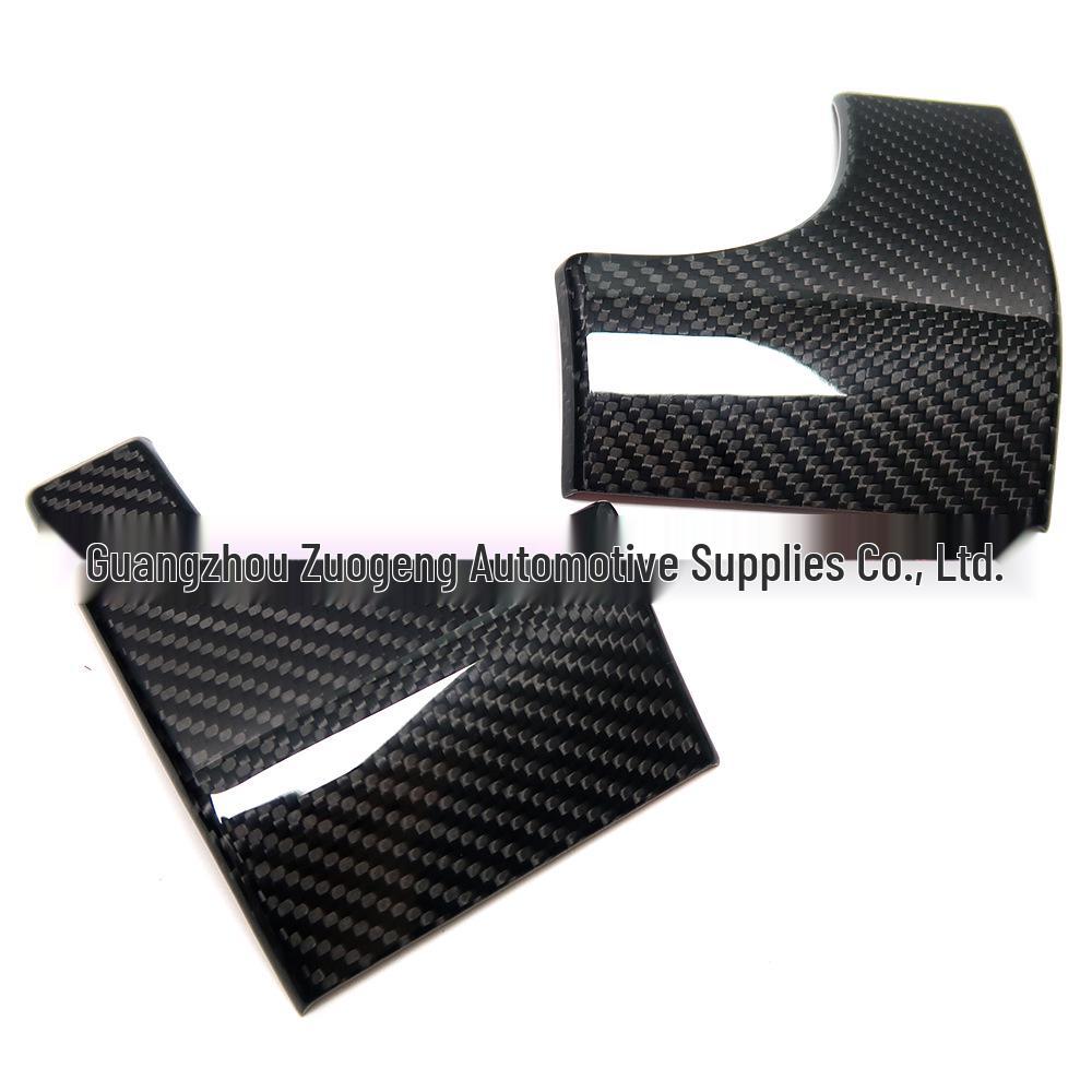Real Carbon Fiber Center Console Trim Set for 2021-2025 Ford Raptor F150