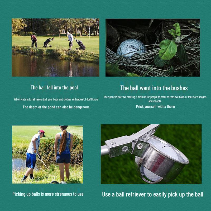 Aluminum Alloy Golf Ball Retriever