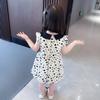 Summer Baby Dress Girl Polka Dot Princess Bow Dress Clothing Bowknot Infant Dress Children Clothes Cotton Kids Outfits