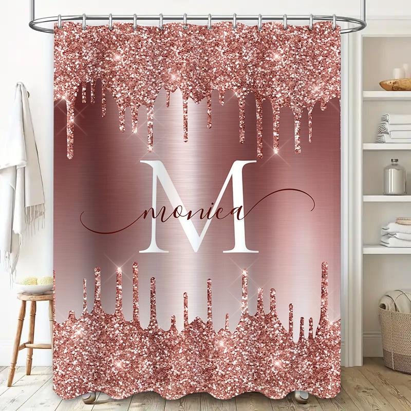 Brightly Colored Handprints Shower Curtain Waterproof Fabric Decorative Water Repellent Bath Liner for Home Bathroom Accessories