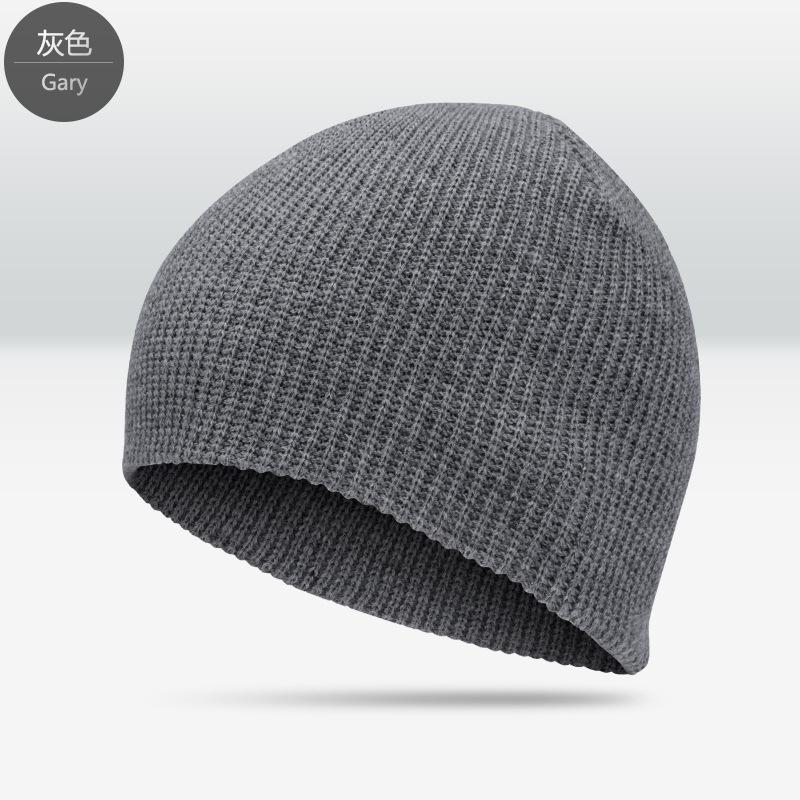 Autumn and winter thin wool hat men's hat women's knitted hat men's warm trendy headhat children's hat cold hat melon fur hat