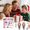 Christmas Advent Calendar, 24-day Advent Calendar Holiday Countdown Collection, Pendant Box Suitable For Christmas Surprise Gifts