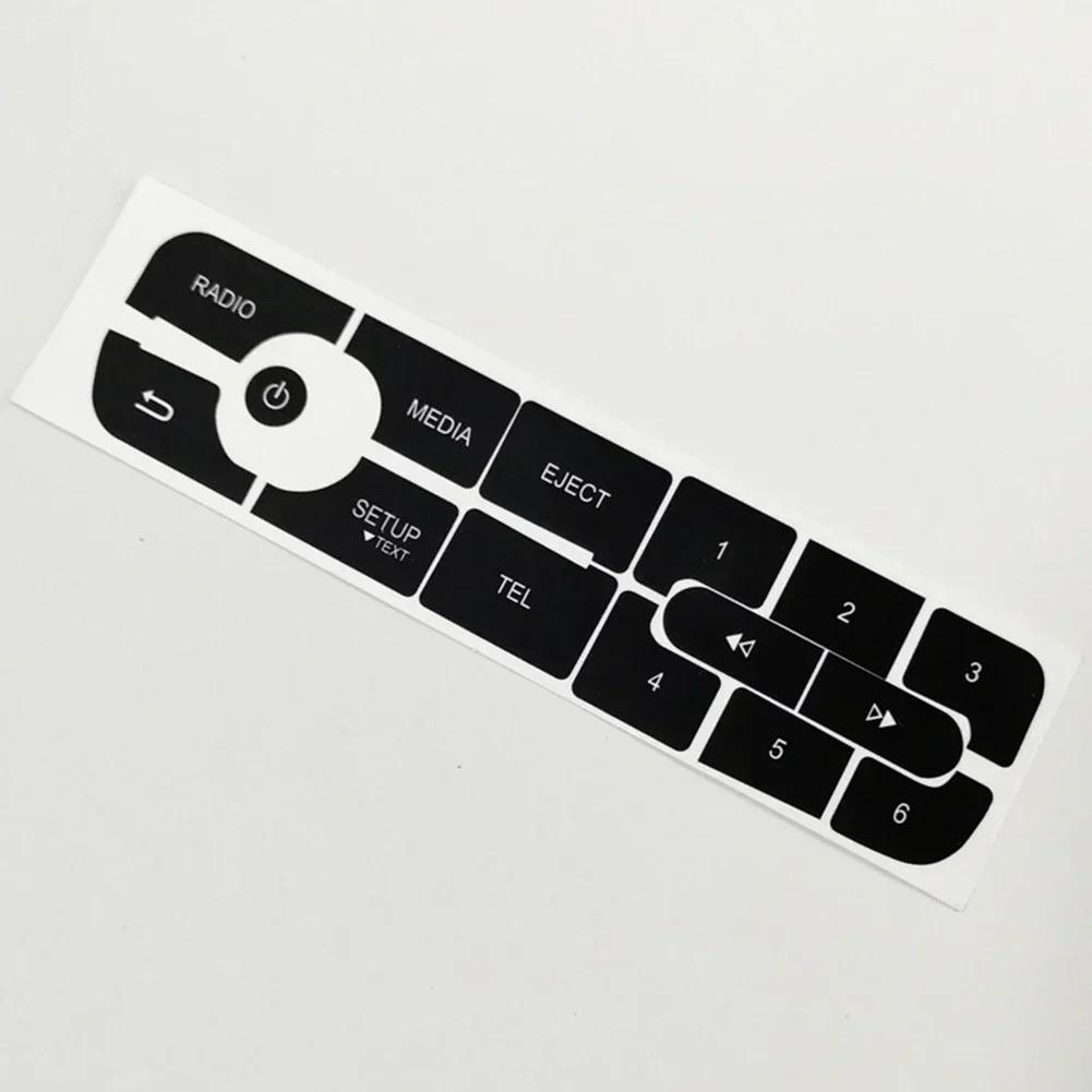 Transform the Look of Your Car Buttons with For Megane Master III CD Radio Audio Button Repair Stickers
