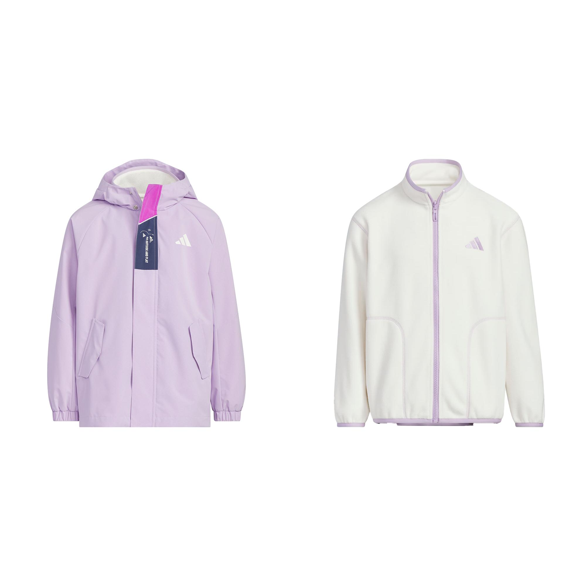 Adidas Спортивный костюм 2 в 1 Прямой крой Тканый Комплект Детские куртки KC0213 140