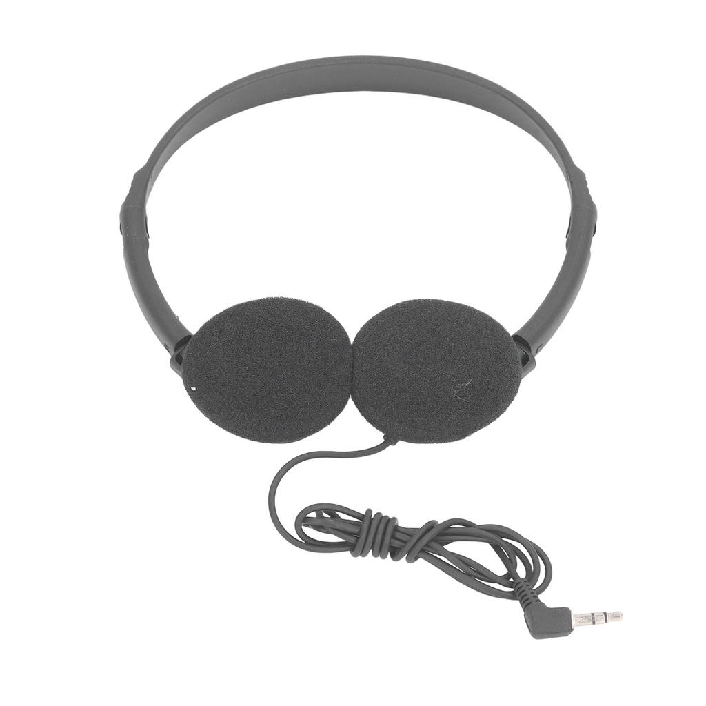 Classroom Headphones On Ear Wired Stereo Headset with 3.5mm Jack for Kids Adults School Library Airp