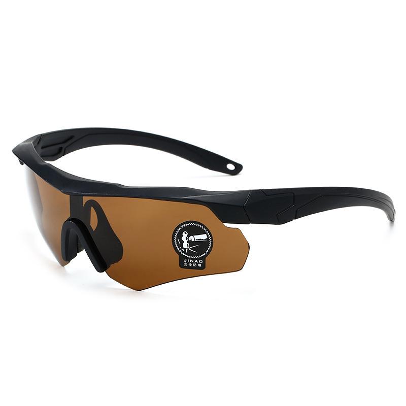 Anti-Explosion Tactical Goggles: Wind & Sand Protection for Military, Shooting, Cycling, and Myopia.