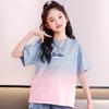 Girl's Cartoon 3D Printed Short Sleeved T-shirt Summer Cute Girl Sweet Top