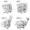 Boat Door Latch RV Pontoon Marine Gate Latch Fits Fits Leftor Right-Hinge Door Stainless Steel Screws Included Latch Replacement