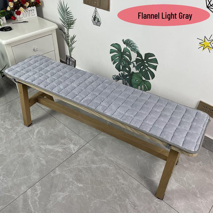 Rectangular Solid Wood Bench Seat Cushion - Long Strip Pad for Stool or Sofa