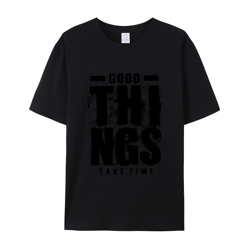 Distressed Typography Quote DesignPrint T-Shirt Summer Casual Streetwear Men Women Unisex Fashion Tshirt Top