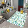 3D Floral Flower Pastoral Carpet Home Decor Entrance Door Mat Living Room Bedroom Entrance Decor Carpet Bathroom Non-slip Mats