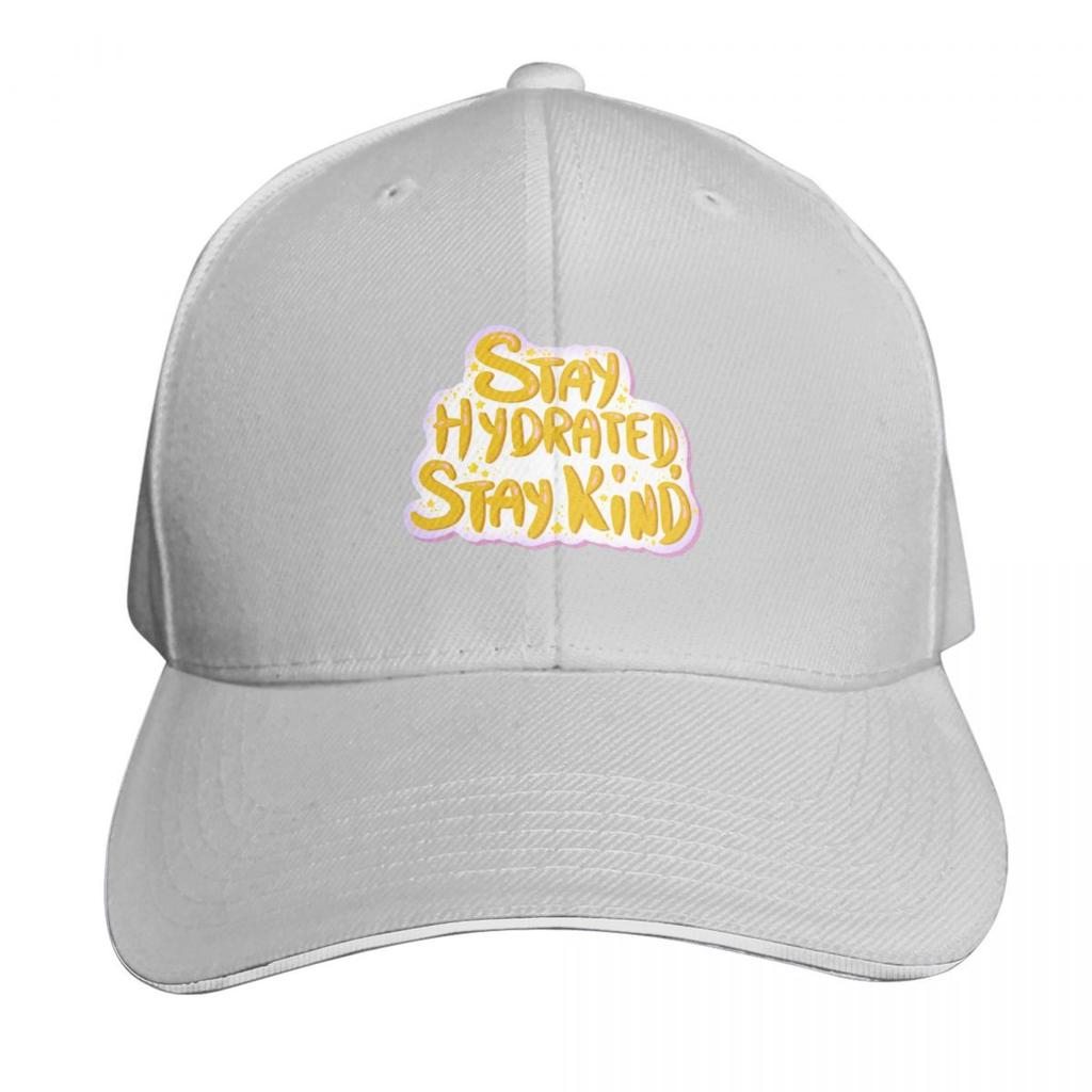 Stay Hydrated Stay Kind In My Handwriting Baseball Cap Sports Cap Ball Cap Fashion Beach GentleUnisex Hat Unisex Hats Womens