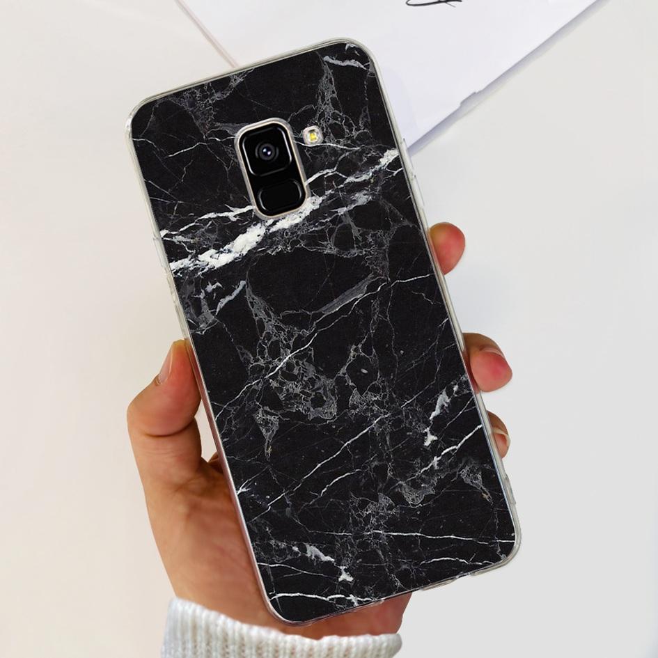 Für Samsung Galaxy A8 2018 / A8 Plus 2018 Hülle A530F A730F Silikonhülle Beliebte Pusteblumen Hülle Weiche TPU Handyhülle Schutzhülle