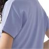 Nike Crop Tops Women's Light Purple Crew Neck Moderate CJ3764-569