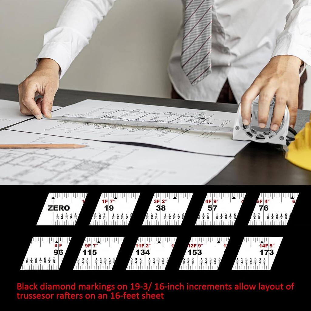 2Pcs Stainless Steel Retractable Measuring Tape 16 FT Tape Measure Double Sided Easy Read Measuring Tape Waterproof Tape Measure for Household