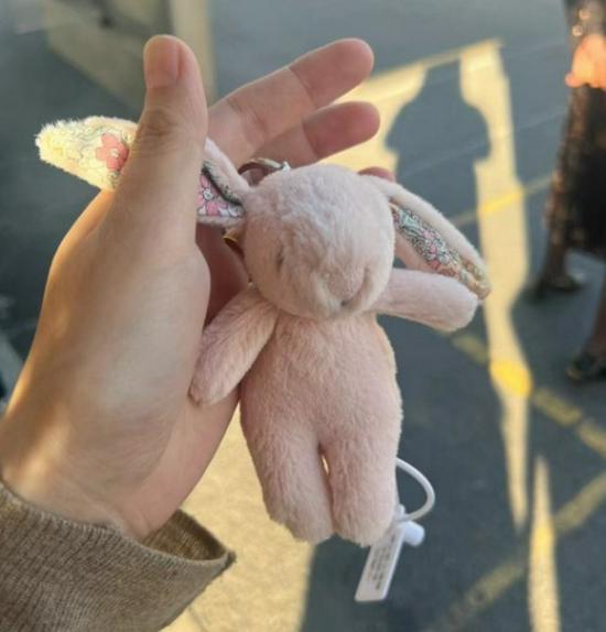 

Цветочный кролик брелок плюшевая кукла – Идеальный подарок на дни рождения и праздники Includes all tags and dust bag