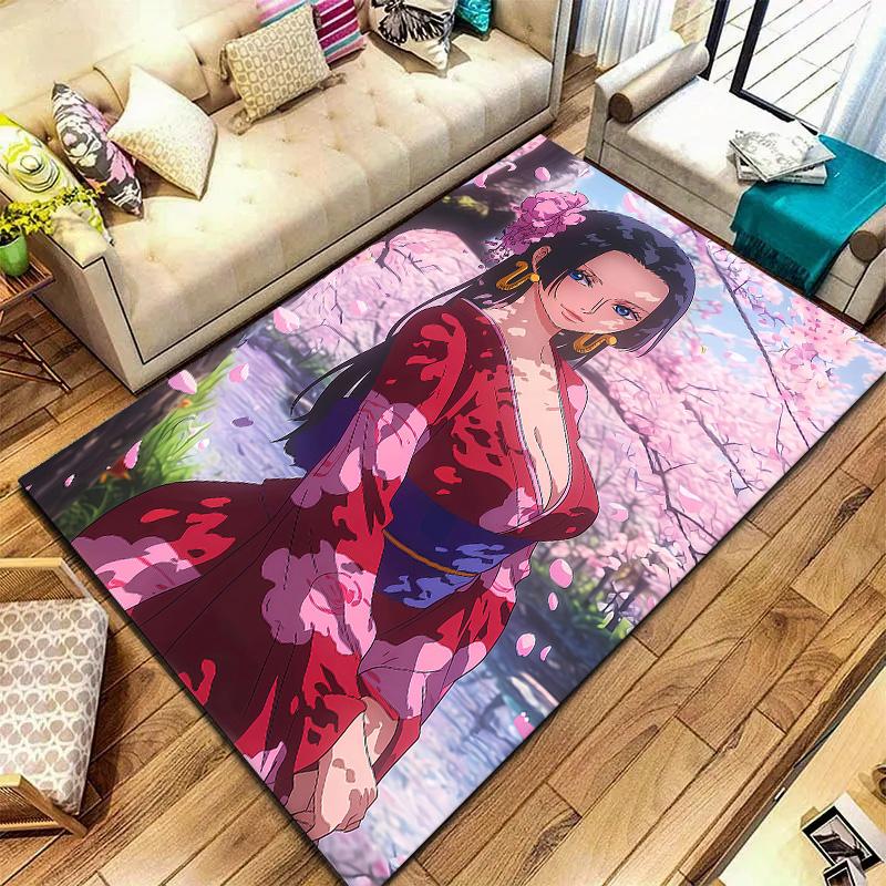 Boa Hancock Carpet Rug For Living Room Bedroom Home Sofa Decoration,kids Play Nonslip Floor Mat