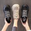High-top autumn and winter velvet sneakers 22 new student flat-bottomed lightweight dad shoes trendy
