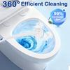 Disposable Toilet Bowl Cleaning Brush Long Handle Toilet Bowl Brush with Replaceable Brush Head Toilet Cleaning Tool