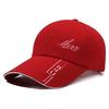 Large Size Long Bill Baseball Cap for Men Spring Summer Face Slimming Deep Hard Top Sun Hat UV Protection Outdoor