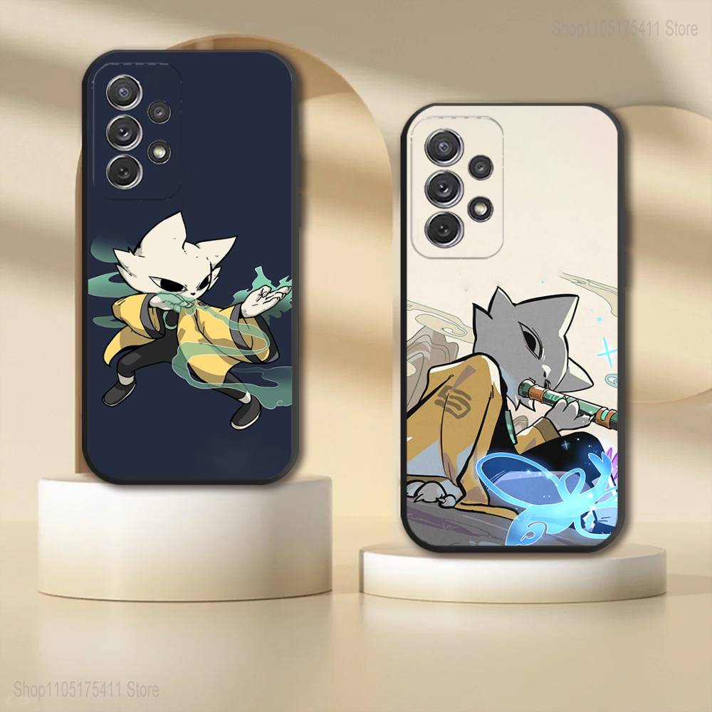 N-Nine S-Sols Game Phone Case For Samsung S 25,24,23,22,30,21,10,9,Ultra,Plus,Lite,FE,4,5G Black Soft Case