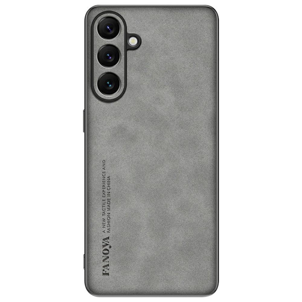

Чехол для Samsung Galaxy A36 5G, Текстура замши, ТПУ+ПУ Задняя крышка для телефона Grey