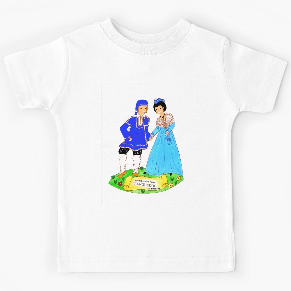 Costume of LANGUEDOC, France Kids T-Shirt 160