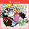 Premium Quality Pokemon Stickers Collection Featuring Mimikyu Pikachu Bulbasaur Sun Moon