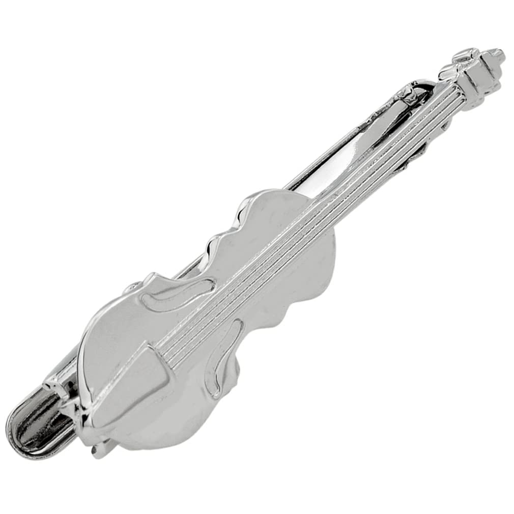 

Violin tie clip tie pin tie bar n01948