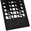 2-Piece Ramp Set, Threshold Ramp, Curb Ramp, Rubber Ramps, 3 Ton Load Capacity, Plastic, Black