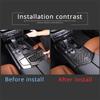 Soft Carbon Fiber For Maserati Ghibli 2014-2026 Car Center Control Gear Panel Cover Trim Sticker Car Accessories