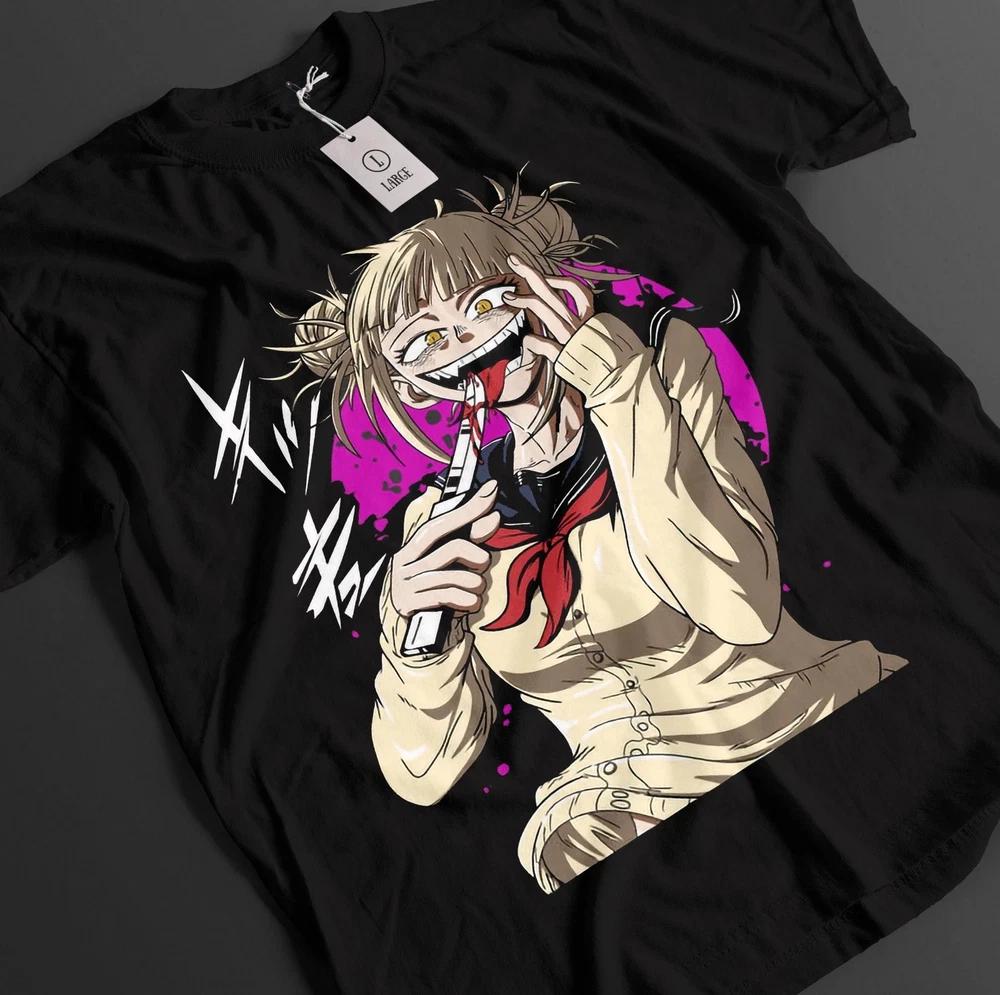 My Hero Academia Shirt Himiko Toga Tshirt Deku Top Todoroki S