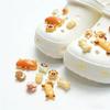 Cute Cat and Sausage Dog DIY Hole Shoe Charms Handmade Cartoon Shoe Decorations for Garden Shoes Girls Gift Set